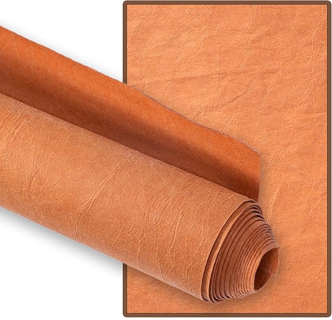 Washable Kraft Paper Roll - 16.9" x1.62 Yard Sewable Kraft Paper Fabric for Bag Making - Durable,Degradable and Washable Paper Material for DIY Foldable Grocery Bags (GZ10)