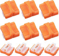 Mudder 10 Pieces Paper Cutter Replacement Blade Cutting Replacement Blades Refill for A4 Black and White Paper Trimmer(Orange)