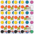 First Impressions Non-Toxic Tempera Paint Cakes - Vibrant Tempera Paint Cakes for Little Artists, Safe Painting, Kids Creativity, & More! - 12 Pack