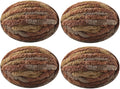 Chunky Yarn for Hand Knitting, No7 Thick Yarn, 250Grams 32Yards, Pack of 4, Perfect for Knitters and Crafters (Pudding)