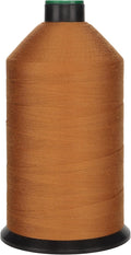 Extra Strong Polyester Corespun Thread Tkt30 Tex80 J20, 5700yds, Suitable Denim Thread for Jeans and Workwear (Caramel)