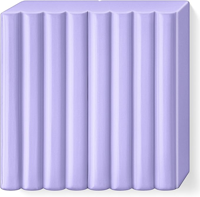 Staedtler FIMO Effects Polymer Clay - -Oven Bake Clay for Jewelry, Sculpting, Lilac Pastel 8020-605