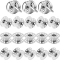 WILLBOND 3 Pcs Sewing Machine Bobbin Case and 15 Pcs Metal Sewing Machine Bobbins with Shuttle Holder for Craft, Suitable for Front Loading 15 Class Apparatus