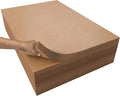 Kraft Paper Sheets - 15 x 20 in. - 480 Sheets of Brown Wrapping Paper – Heavy Duty Craft Paper for Shipping - Light Brown Construction Paper - 80 GSM - 1000 Square feet