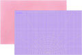 24" x 36" Self Healing Cutting Mat: Double Sided Sewing Cutting Mat Craft Supplies A1 Size for Quilting, Crafts Arts, and Fabric Purple & Pink Design (Pink & Purple)