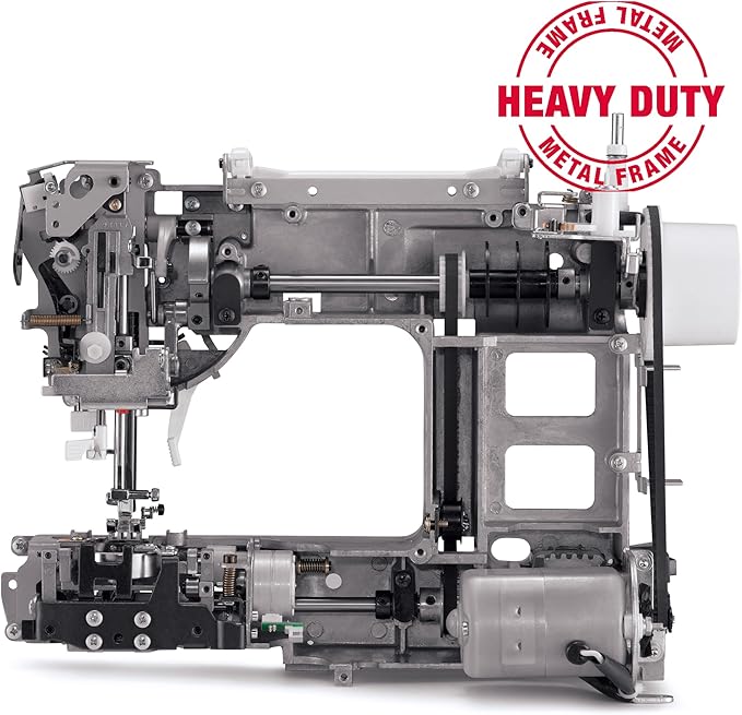 SINGER Heavy Duty 4411 High Speed Sewing Machine with Accessory Kit | Strong Motor With Enhanced Piercing Power, 69 Stitch Applications, Full Metal frame, 4-step Buttonhole & LED Light