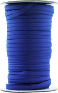 Mandala Crafts 55 Yards 1/4 Inch Blue Double Fold Bias Tape for Sewing - Bias Binding Tape for Quilting Binding, Hemming, Seam, and Fabric Piping