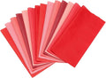 PATIKIL Cotton Fabric Bundles, 14 Pcs 4 x 4 Inch Fat Quarter Solid Color Precut Fabric Squares for Sewing Patchwork Quilting DIY Crafts, Red
