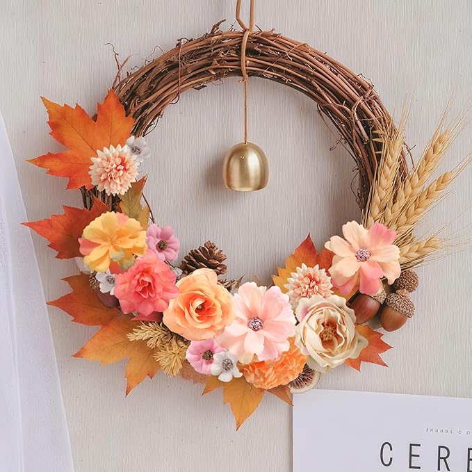 Faux Flower Heads Mini Orange Artificial Flower Heads Fake Peony Daisy Rose Flowers Multicolor Small Silk Daisy Flower Heads for Craft Garland Wedding Party DIY Home Decoration,2-4 cm