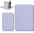 2 Pcs Sewing Machine Muffling Mat Pedal Sewing Mat Reduce Vibrations Noise No Slip Machine Accessories for Quilting(15'' X 20'' and 9'' X 14'',Lavender Purple)