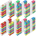 Macarrie 100 Pcs Soft Tape Measure Bulk Double Scale 150 Cm/ 60 Inch Vinyl Body Measuring Tape for Sewing Soft Ruler for Weight Loss Body Measurement Fabric Cloth Tailor Craft, Random Colors