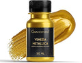 GRANOTONE Acrylic Venezia Metallic Gold Paint 1.69 fl oz Shimmering Non Fading 50 ml Colour Rich Pigments Non Toxic for Kids Artists and Beginners Made in India