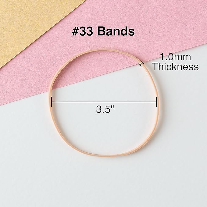 Staples Economy Rubber Bands Size #33 1/4 lb.