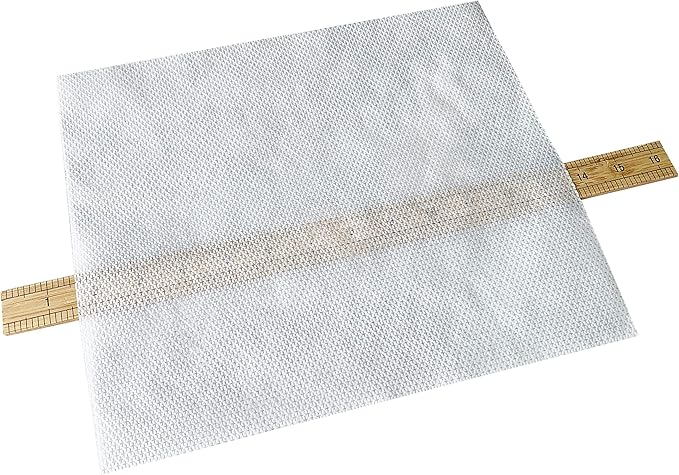 HimaPro No Show Cutaway Invisible Mesh Machine Embroidery Stabilizer Roll - Light to Medium Weight 1.8 Ounce(10 inch x 12 inch 100 PCs) - Made of Embossed Nylon