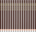 PATIKIL Coffee Colored Pencils Set,20 Pcs Oil Color Pencils Wooden Coloring Drawing Pencil for Artists Art Painting