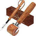 Savina Set 2 Seam Rippers & Seam Roller for Sewing, Remove Stitches and Seams with Precision, Thread Ripping Tool, Hard Wood Professional Multipurpose Durable for Sewing/Quilting