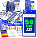 Color Swell Super Tip Washable Bulk Markers Pack 50 Boxes of 8 Vibrant Colors (400 Total Markers) Perfect for Kids, Parties, Classrooms