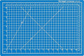 Dahle Vantage 10691 Premium Self-Healing Cutting Mat, 12"x18", 1/2" Grid, 5 Layers for Max Healing, Perfect for Crafts & Sewing, Blue