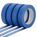 Tbestmax 4 Rolls 220 Yards Painters Tape, 0.94 inch Masking Tape Paint Tape for Painting, DIY Crafts Arts - Blue