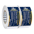 2 Pack Buck RV Roof Sealant Tape – 3 Inch x 55ft, 40 Mil – Waterproof RV Tape for Roof Repair, Seams, Skylights, Vents & Window Leaks on Camper, Trailer & Boat, UV Resistant & Weatherproof, White
