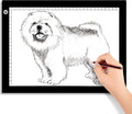 Big Sale ! A4 LED Light Box for Tracing, 60 LEDs Light Pad with Scale Ultra-Thin Continuously Brightness Adjustment USB LED Copy Board for Tracing, Tattoo Drawing or X-ray Viewing.