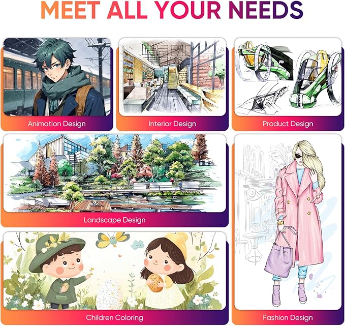 120 Colors Alcohol Markers, Art Markers for Kids Adults Artists Coloring Book Painting Sketching, Dual Tip Drawing Marker Set Perfect for Boys Girls Students Gift (120)