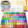 Polymer Clay 102 Colors, Modeling Clay for Kids, Non-Sticky Oven Bake Clay with Sculpting Tools and Accessories, Halloween Christmas Gift for Children and Artists