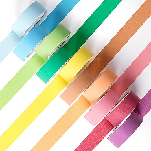Mr. Pen- Washi Tape Set, 10 Pack, Decorative Tape, Washi Tapes, Colored Tape, Scrapbook Tape