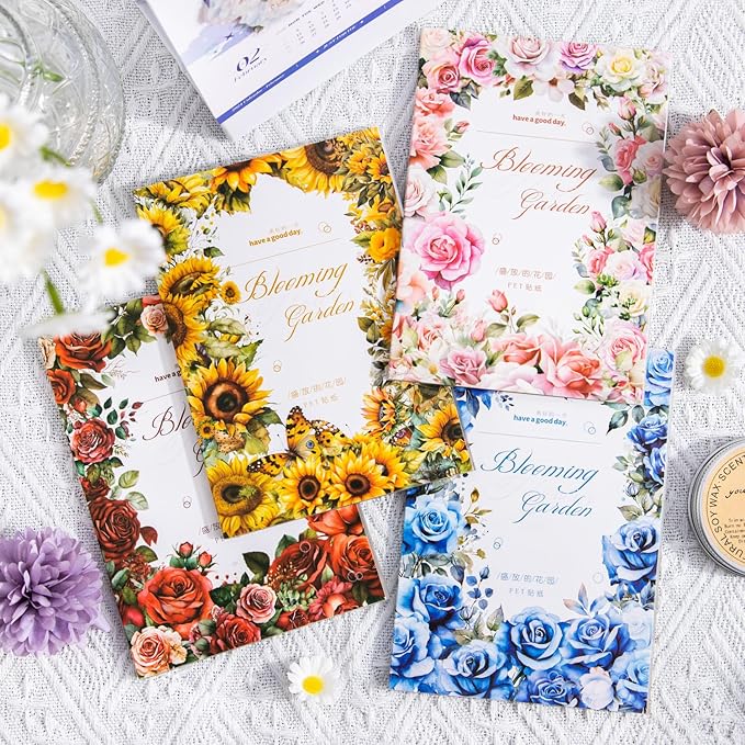 Alideco Vintage Scrapbook Stickers Set Retro People Flowers Sticker Book for Adults Sticker journaling Stickers for Scrapbooking Tweezer 20Sheets/160Pcs (huayingmijing)
