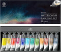 PHOENIX Professional Watercolor Paint Set - 12 Colors x 14ml / 0.47 Fl oz. Watercolor Tubes Set, Water Color Painting Set for Artists