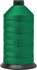 Extra Strong Bonded Nylon Thread #138 Tex135 – 16 OZ, 3000yds, Versatile Stitching Solution for Leather, Upholstery, Canvas Repair and More (Shamrock)