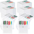 Leyndo 60 Boxes Quick Fix Sewing Kit Pre Threaded Needle Travel Kit Personal Needle and Thread Mending Sewing for Christmas Cloth Repairing Home Necessities(Assorted Color,10 Threads)