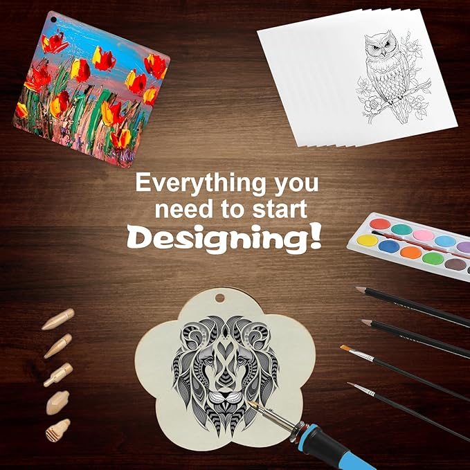 ACRSIKR Gifts for Teens, 11 12 13 14 16 Years Old Teen Boys Girls Gift Arts Crafts Christmas Wood Burning Kit Tool for Teenagers