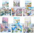 Travel Scenery PET Sticker Set, 60PCS Large Landscape Scrapbook Supplies for Journaling, DIY Crafts and Planner