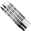 PM-92 Extra Fine Paint Marker, 4 Bonus Tips, 1.0 mm Tip, Xylene Based, Waterproof, Permanent, Valve Action, Manufactured in USA, Assorted 4 Pack