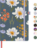 &And Per Se Lined Journal Notebook for Women&Men with Pattern, 160 Pages 100GSM Thick Paper, A5 Hardcover Journals for Writing, 5.7'' x 8'' (Garden Flowers)