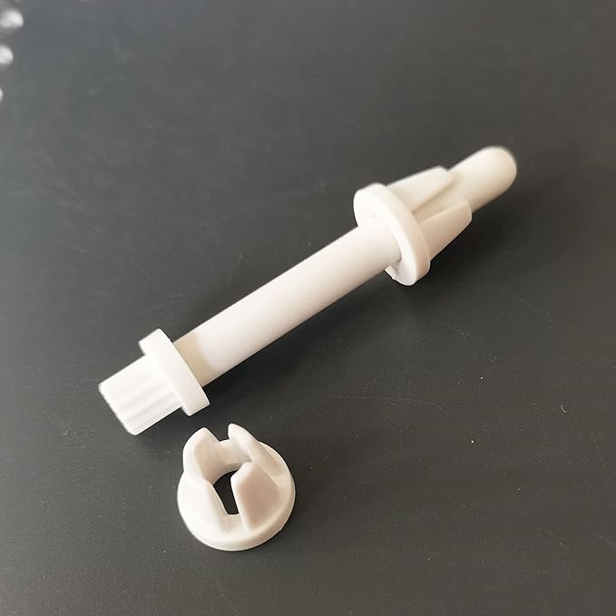 HONEYSEW Auxiliary Spool Pin R60033210 2PCS Small Spool Cap TA10943209S for Singer,Bernina,Europro,Juki,Pfaff,White Sewing Machine (ONE Spool PIN+2PCS Spool Cap)