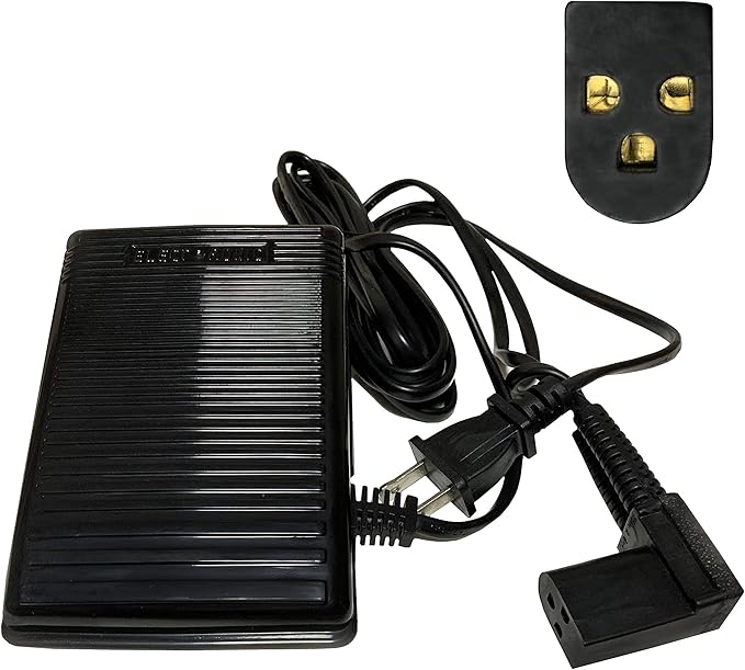 HimaPro Foot Control Pedal and Power Cord for Domestic and Imported Sewing Machines - Variable Speed Control (979314-031)
