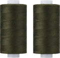 Simthread All Purpose Thread Polyester 400Y Dark Olive Green