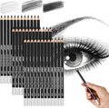 Geyoga 36 Pcs Professional Charcoal Pencils Soft, Medium and Hard for Drawing Charcoal Pencils for Sketching Shading Drawing Blending Portrait (Black,Assorted)