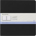 Moleskine Art Sketch Album, Soft Cover, Square (7.5" x 7.5") Plain/Blank, Black, 88 Pages