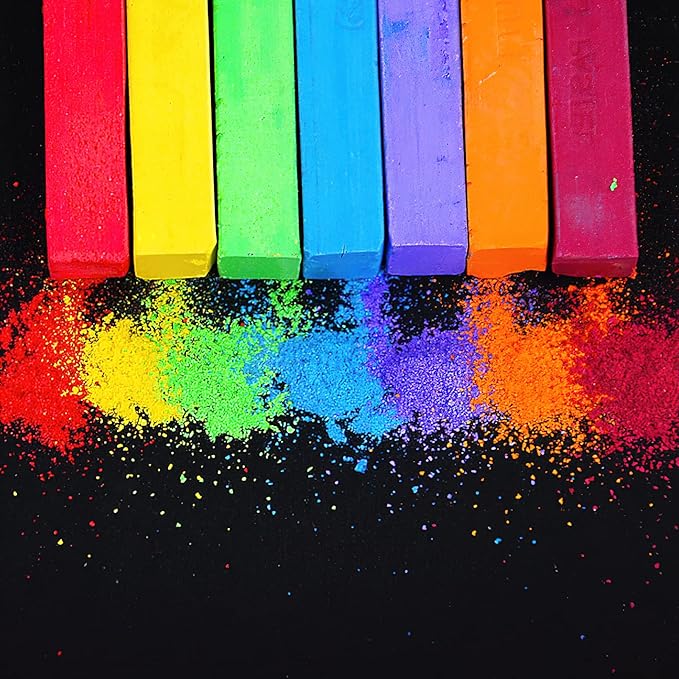 YYMIYU Neutral Color Chalk Pastels for Professional Artist 12 Colour