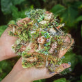 180 PCS Mystical Forest Witch Scrapbook Stickers - Waterproof Clear Witch Stickers for Junk Journals, Scrapbooks, Planners