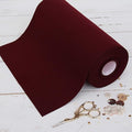 Threadart Premium Felt Roll - 12" x 10yd - Burgundy | Soft Wool-Like Feel | 1.2mm Thick Fabric for DIY Crafts, Sewing, Crafting Projects | Compatible with Cricut Maker