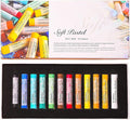 YYMIYU Soft Color Chalk Pastels for Professional Artist 12 Colour