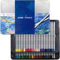 Oil-Based Colored Pencils Sets For Adults Colour Pencils in Iron Box Ideal for Sketching, Illustrations, Doodling & Design Great for Art Lovers & Pros. (RAFFINÉ 7100 Series-48 Colors)