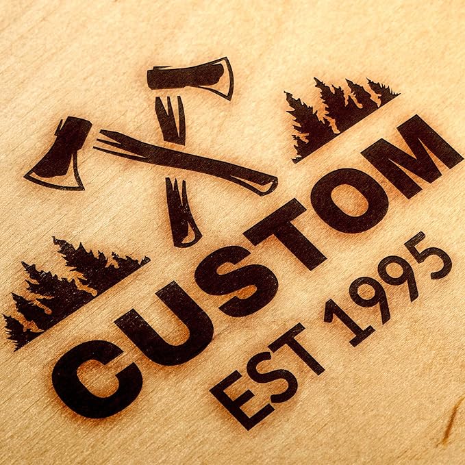 Custom Branding Iron for Wood Leather Food Personalized Stamp Tool Kit with Your Text&Logo for Craftsmen Weddings Bakers & Customized Gifts