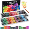 COOL BANK 72 Pack Colored Pencils for Adult Coloring Books with Soft Oil-Based Cores, Color Pencil Set for Sketching Blending Layering, Art Supplies for Kids Teens Adults Beginners Artists