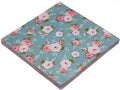 Layer Cake Fabric for Quilting 10 inch; Layer Cakes 10 inch Squares for Quilting; 42 10x10 inch Retro Floral Print Precut Cotton Fabric Squares Bundles for Sewing, Quilting, and DIY Crafts