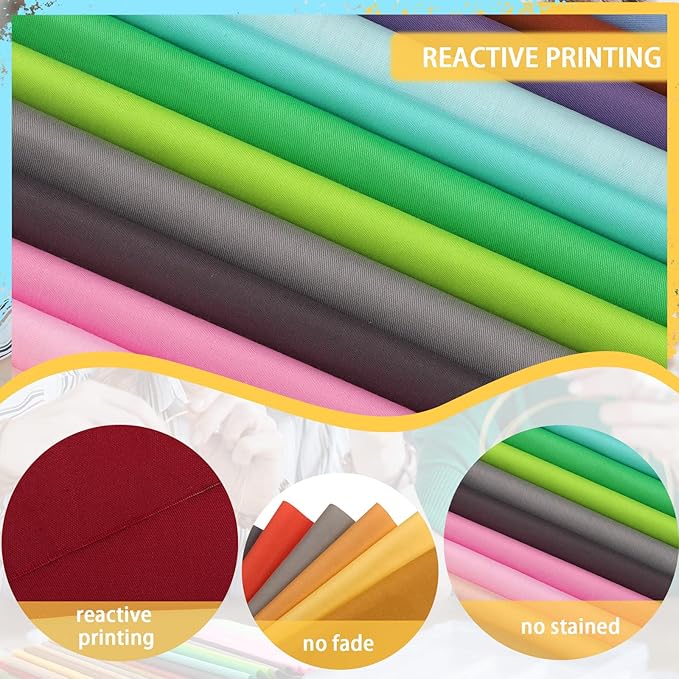 60 Pieces Solid Cotton Quilting Fabric Color Bundles Fabric Quilt Solid Quilting Squares Patchwork Sewing Craft Precut Scrap for DIY Crafts(4 x 4 Inch)